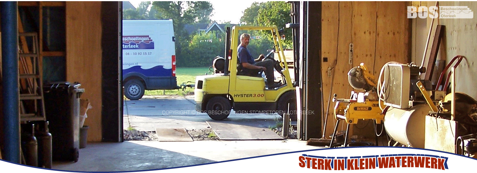 Bos Beschoeiingen - Oterleek - Stompetoren - waterwerk - bruggen